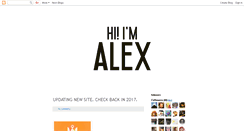 Desktop Screenshot of alexhagelisdesign.com